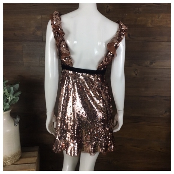NWT Free People Siren Sequin Dress - Picture 6 of 7